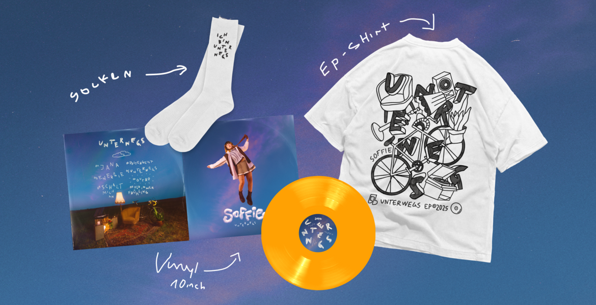 UNTERWEGS, Bundle (Ltd. ORANGE Vinyl + Shirt + Socken+ Secret Goodie)
