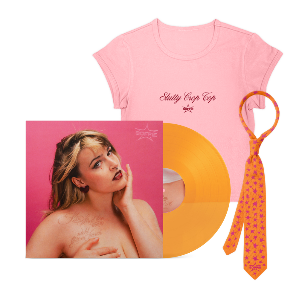  Alles auf einmal Bundle, Vinyl, Crop Top + Krawatte 