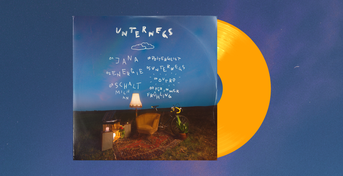  UNTERWEGS, Ltd. ORANGE Vinyl 