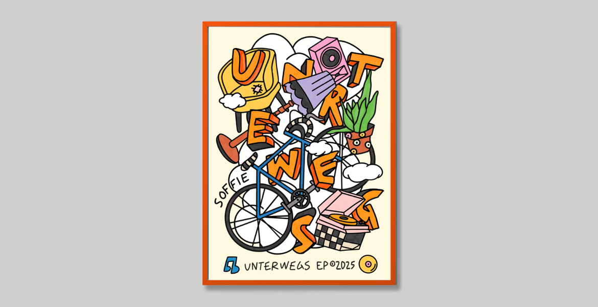  UNTERWEGS, Artprint | A3+ 